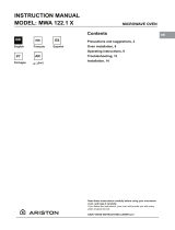 Whirlpool MWA 122.1 X User guide