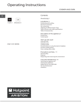 Hotpoint CX61S N1(X) GR/HA User guide