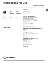 Indesit XWE 81283X W EU User guide