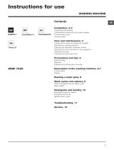 Whirlpool WMF 7025 EU User guide