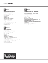 Hotpoint LTB 4B019 EU Owner's manual
