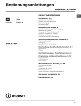 Indesit XWE 81484X W DE User guide