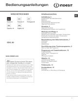 Indesit IDVL 85 (EU) User guide