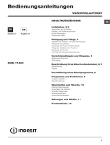 Indesit EWE 71483 W DE User guide