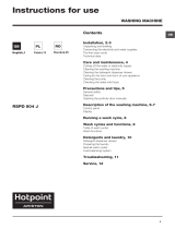 Hotpoint RSPD 804 JB EU User guide