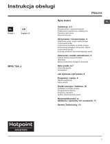 Hotpoint RPG 724 JX PL User guide