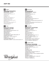 Whirlpool ADP 402 IX User guide