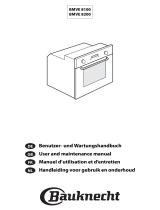 Bauknecht BMVE 8100/PT Owner's manual