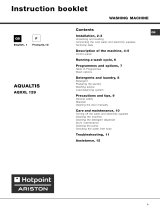 Hotpoint-Ariston AQXXL 129 Owner's manual