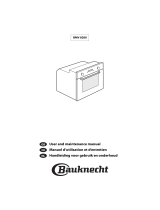 Bauknecht BMV 8200 PT Owner's manual