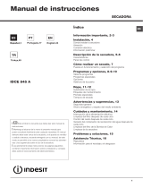 Indesit IDCE 845 A ECO (EU) User guide