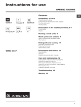 Ariston WMG 9437BS EX User guide