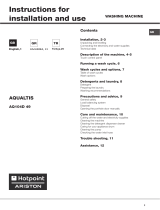 Hotpoint AQ104D 49 EU/B User guide