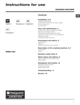 Whirlpool WMG 823B EU.M User guide