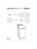 Zanussi ZWQ360 User manual