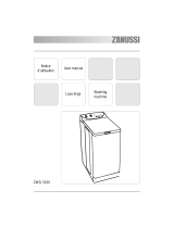 Zanussi ZWQ5100 User manual