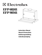Electrolux EFP60241X User manual