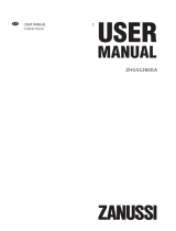 Zanussi ZHG51260GA User manual