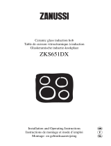 Zanussi ZKS651DX User manual