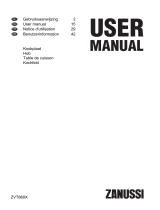 Zanussi ZVT860X User manual