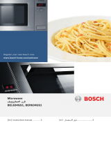 Bosch BEL634GS1/01 User manual