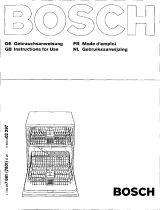 Bosch SGI6902EU/12 Owner's manual