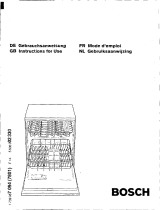 Bosch SGI4305/13 Owner's manual