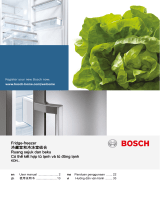 Bosch Free-standing fridge-freezer User manual