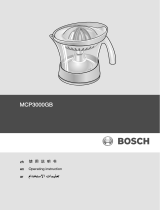Bosch MCP3000GB/01 User manual
