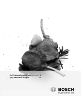 Bosch PDR885B90V/01 User manual
