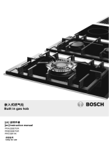 Bosch Gas Hob User manual