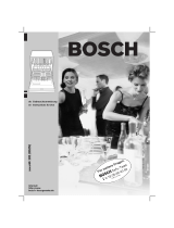 Bosch SGV0903 User manual