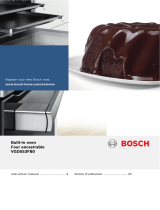 Bosch VGD553FB0 User manual