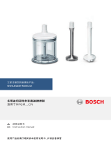 Bosch MFQM5504CN/02 User manual