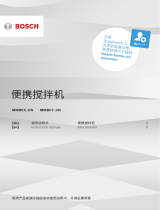 Bosch MMBC54GZCN/01 User manual