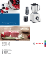 Bosch MMB33P5BGB/01 User manual