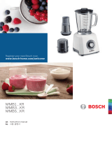 Bosch MMB12P4RKR/01 User manual