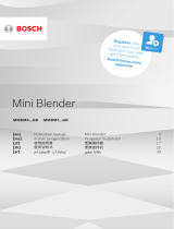 Bosch MMBM401WGB/01 User manual