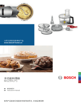 Bosch MUMPCX5S32 User manual