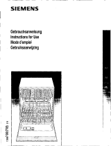 Siemens SGU8302/13 User manual