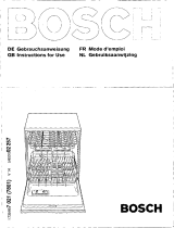 Bosch SGV4303/13 Owner's manual