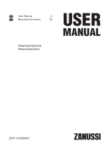 Zanussi ZWY61205WA User manual