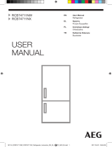 AEG RCB74711NW User manual