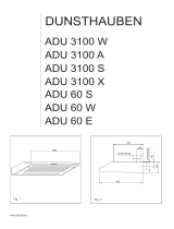 Alno ADU 60 W User manual