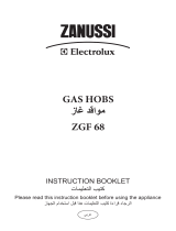 Zanussi-Electrolux ZGF68XE User manual