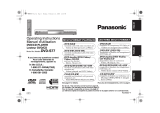 Panasonic DVDS77 Owner's manual
