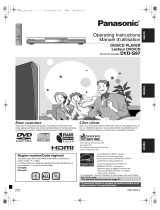 Panasonic DVDS97 Owner's manual