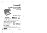 Panasonic DVD-LX9 Owner's manual