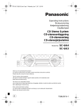 Panasonic SCUA4E Operating instructions
