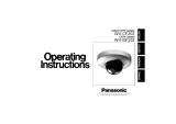 Panasonic WVCF202 Operating instructions